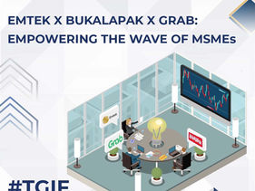 EMTEK X BUKALAPAK X GRAB: Empowering The Wave of MSMEs