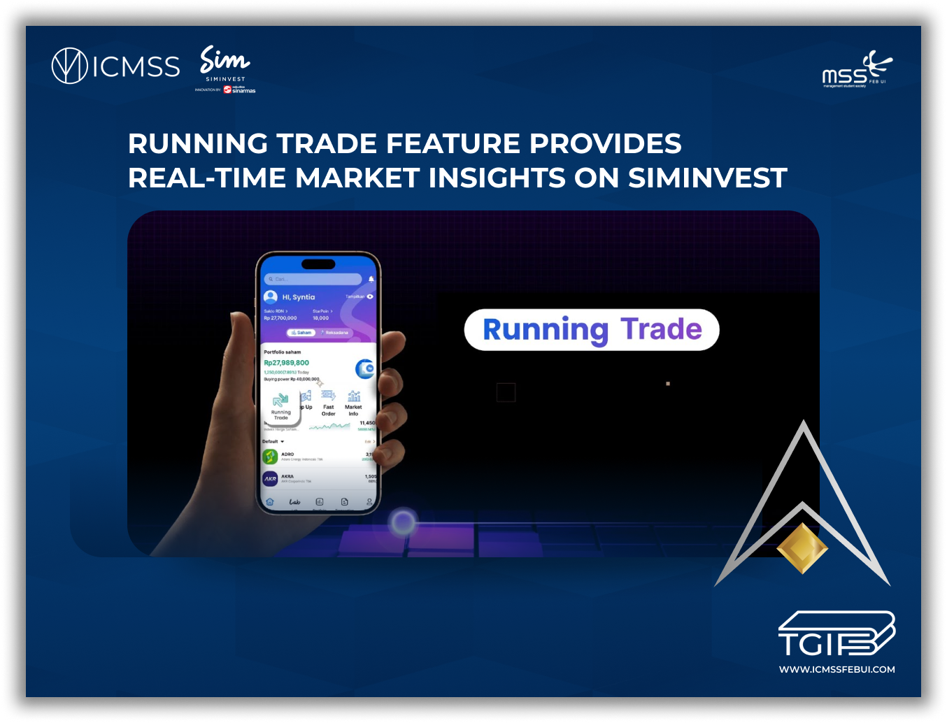 Sim Invesst Running Trade Feature Provides Real-Time Market Insights on SimInvest