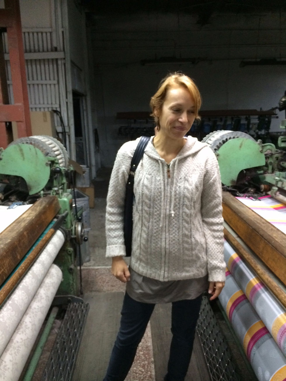 Loving the whole process of weaving.