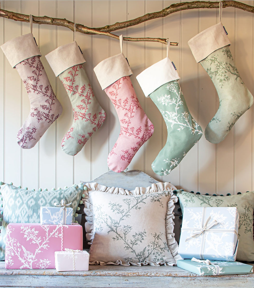 Victorian christmas stockings clearance
