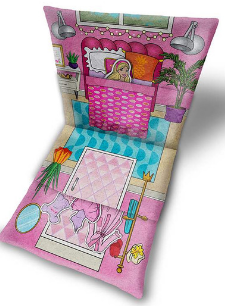 Thumbnail: Barbie Girl Felt Panel