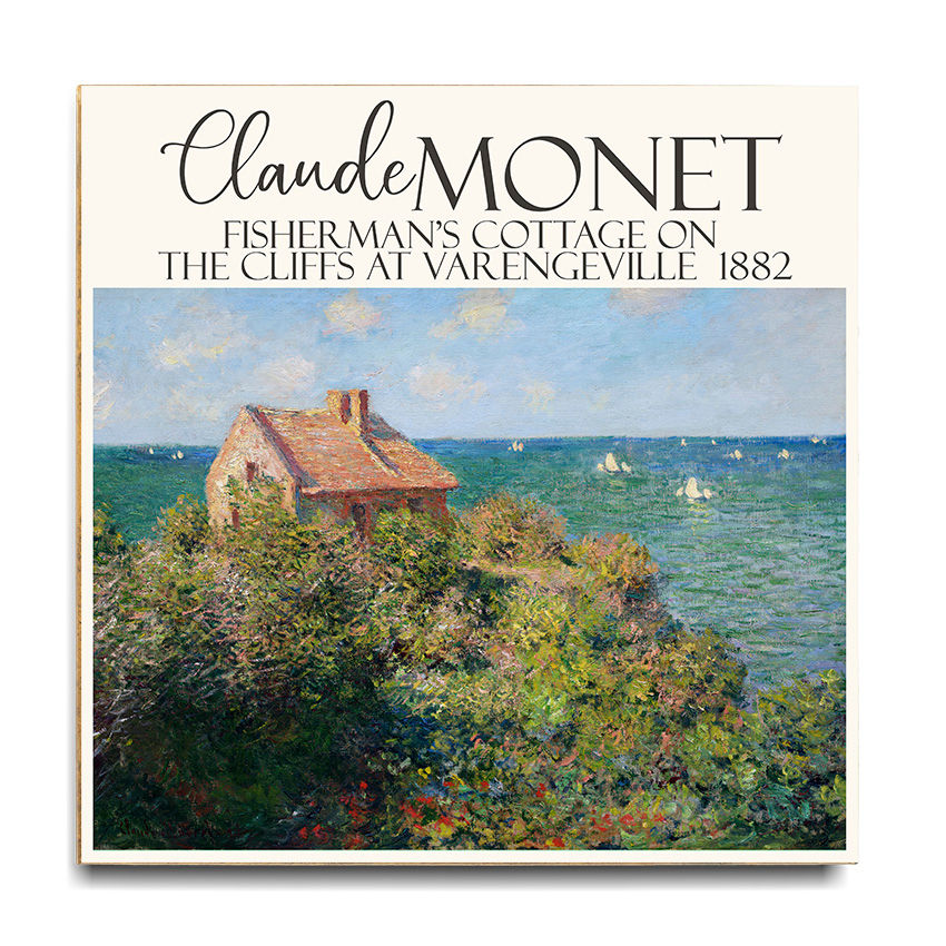 Enjoy our exquisite Monet Wall Art, ready to hang. Featuring Monet's paintings in an Exhibition Poster Style