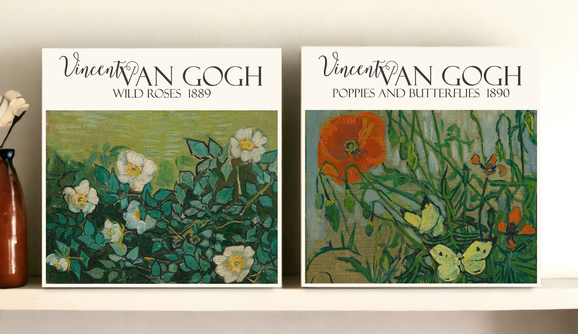 Poppies and Butterflies (1890)