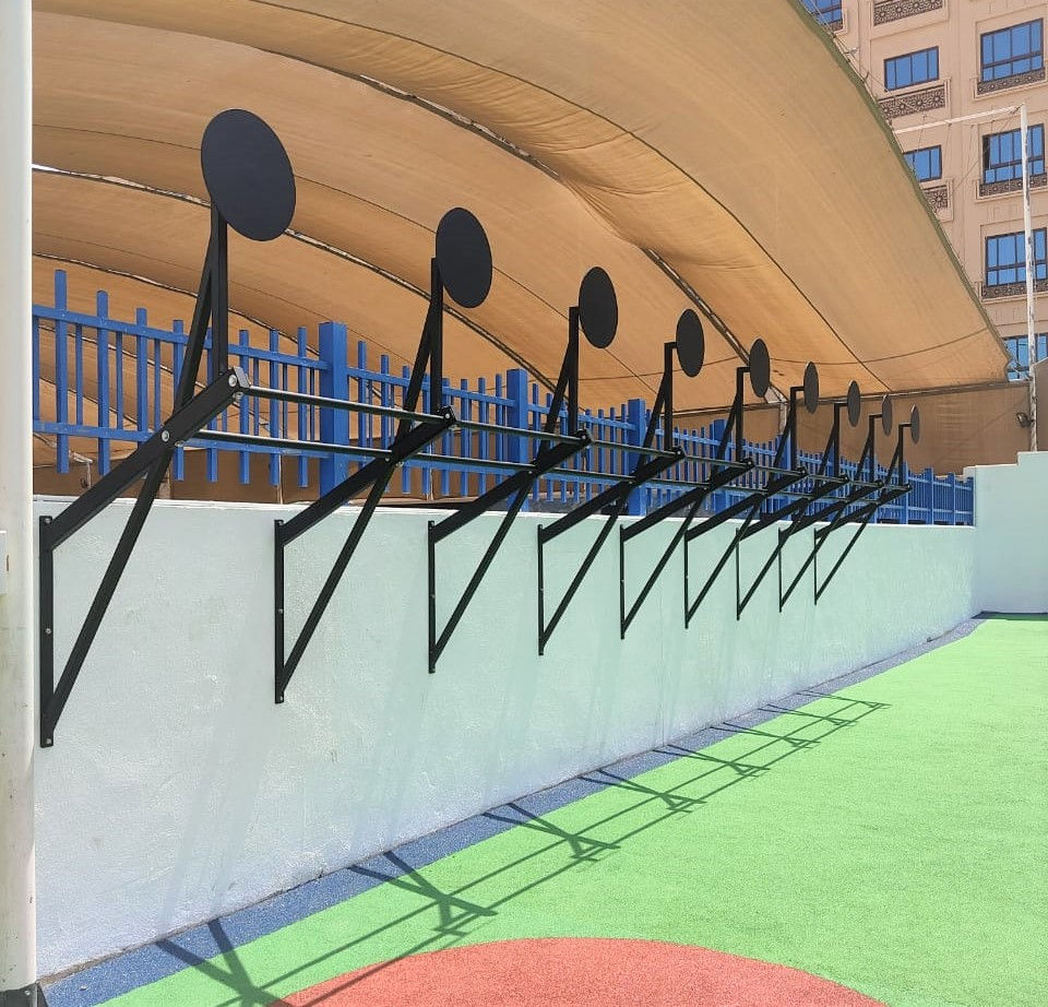 Thumbnail: Wall Mounted Pull Up Bar (Low Wall)