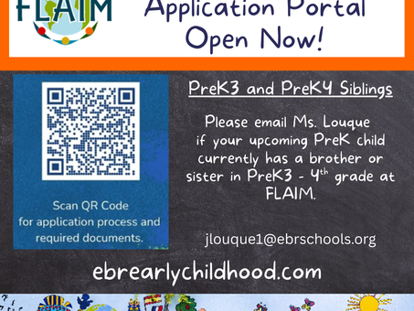PreK3 and PreK4 Portal is Open