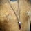 縮圖：Handmade silver pendant with agate tower