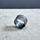 縮圖：Handmade silver ring with silver dust texture