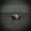 縮圖：Handmade silver ring with purple tourmaline