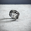 Thumbnail: Handmade silver ring with chain deco
