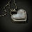 縮圖：Handmade hollow pendant silver necklace - heart
