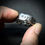 縮圖：Handmade cuban chain ring with stamped message -  hope