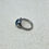 Thumbnail: Handmade simple silver ring with agate