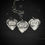 Thumbnail: Handmade silver guitar pick pendant necklace