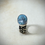 Thumbnail: Double chain link ring band with turquoise