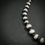 縮圖：999 fine silver ball beads chain necklace