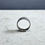 縮圖：Handmade silver ring with silver dust texture