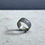 縮圖：Handmade silver ring with silver dust texture
