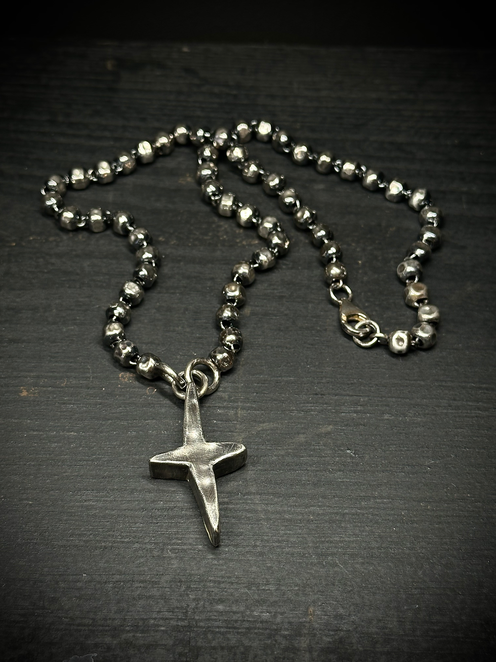 縮圖：Flash star shaped pendant with ball chain