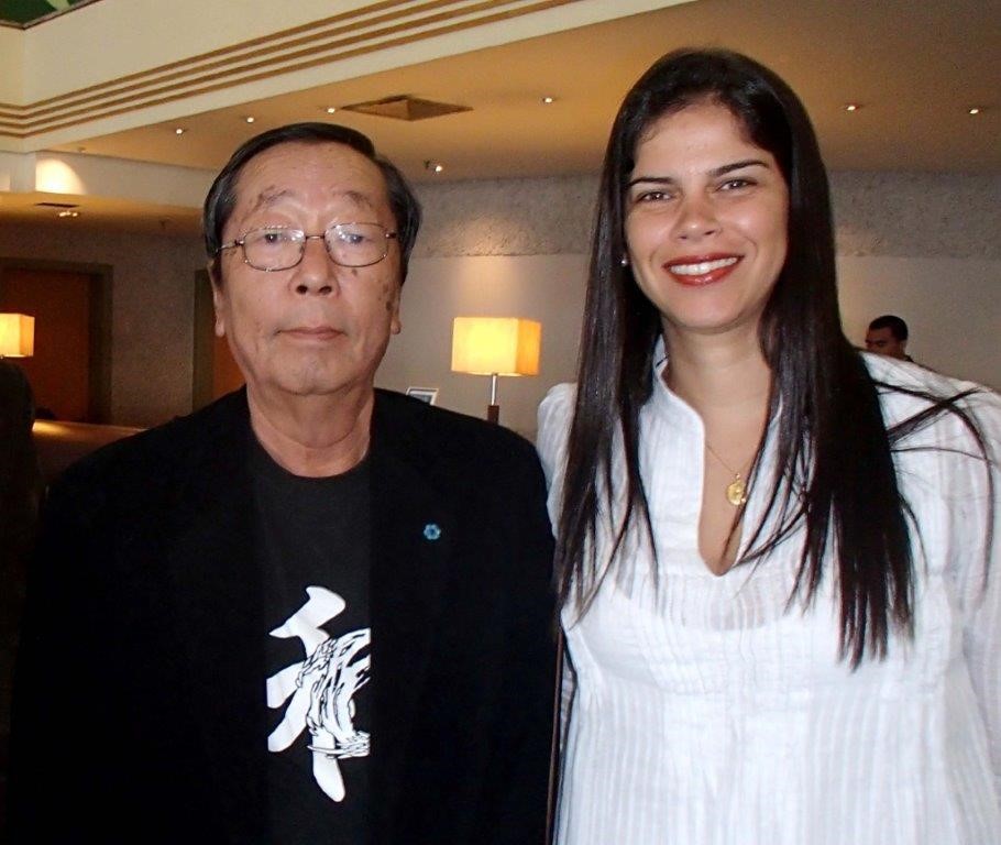Dr. Masaru Emoto e Aléxia Cambraia