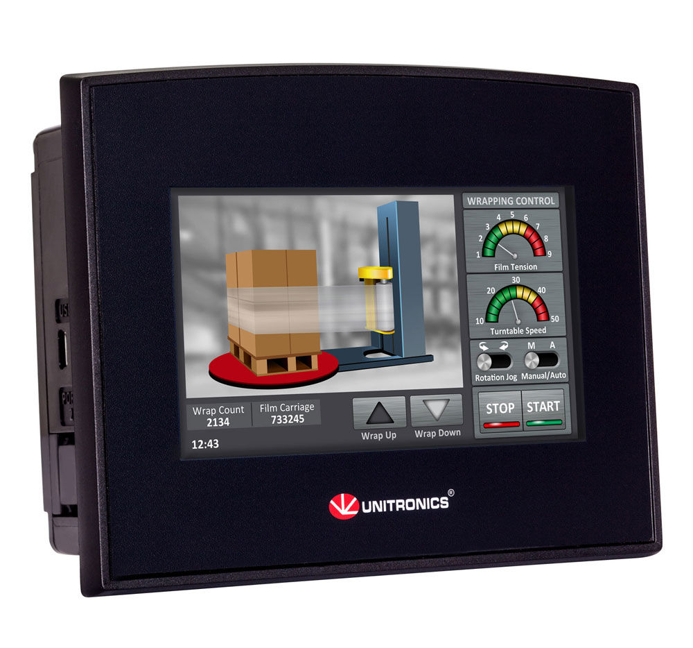 Samba - SM43-J-R20 Samba 4.3" Touch Screen PLC & HMI