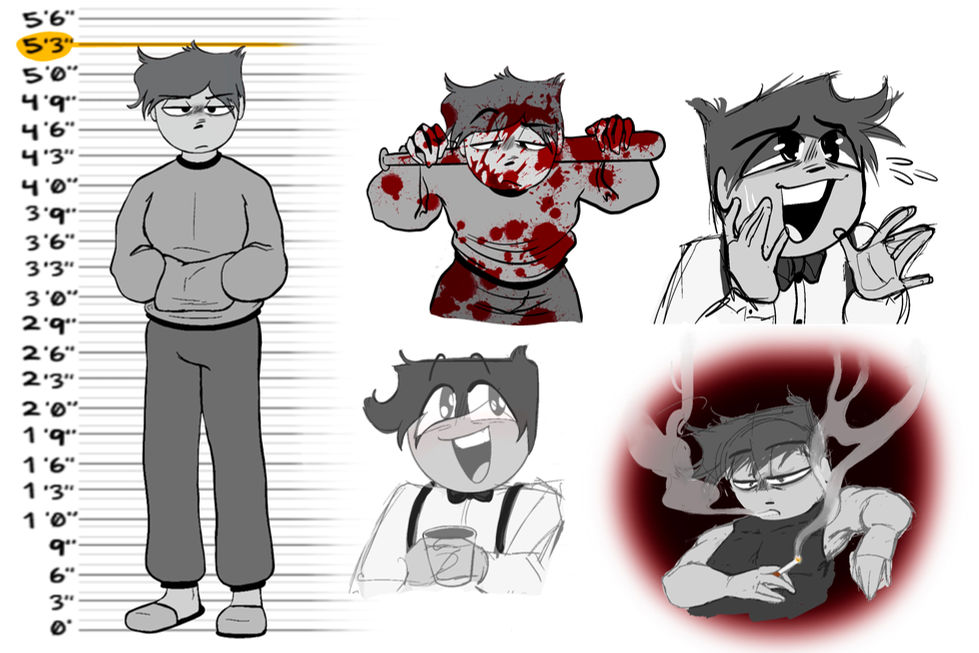 Noah | Lillian Parrish Character Design