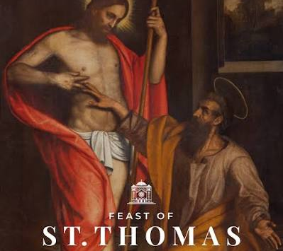 FEAST OF ST THOMAS, THE APOSTLE, JULY 3, 2026