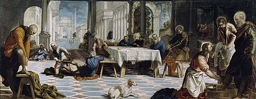 by Jacopo Robusti, best known as Tintoretto, Venetian painter, (public domain)