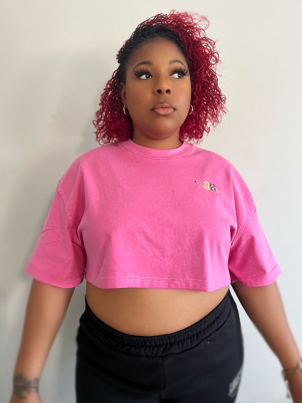 Thumbnail: MAKE TODAY GREAT Cropped Tee