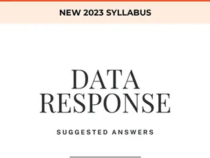 CIE 9708 A2 Economics Data Response Answering Tips 
