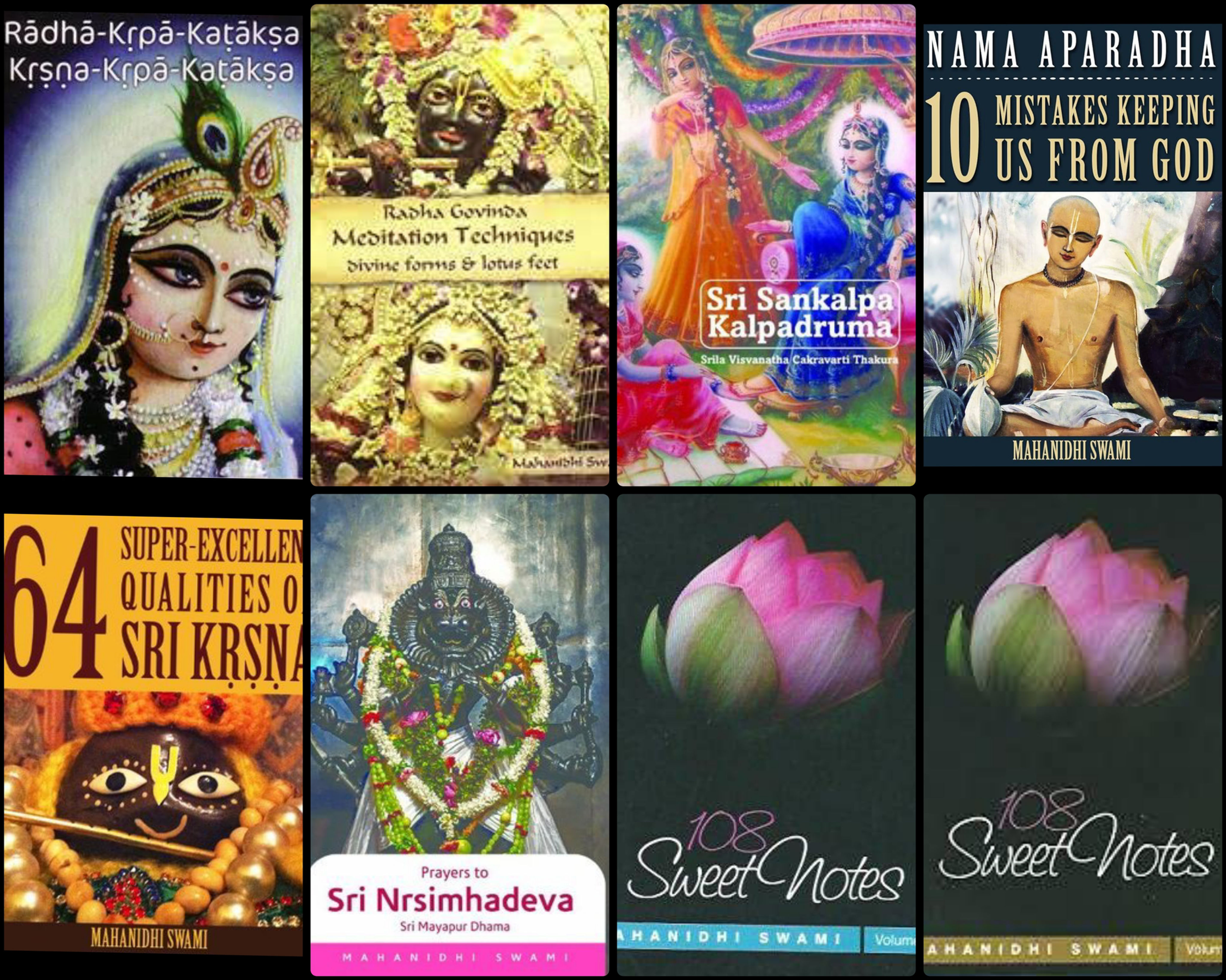 Devotional Classics (Set Of 8 Books) By Mahanidhi Swami