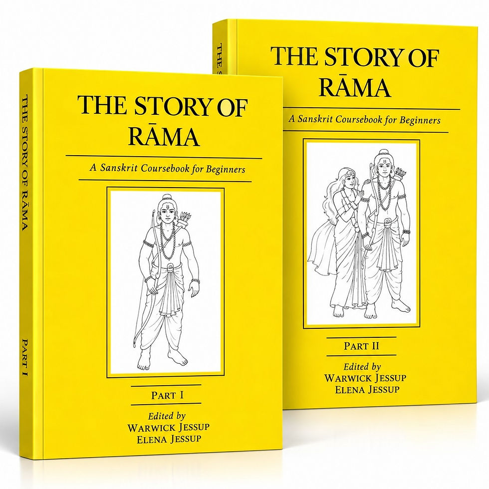The Story of Rama (Parts I - II) A Sanskrit Course Book For Beginners
