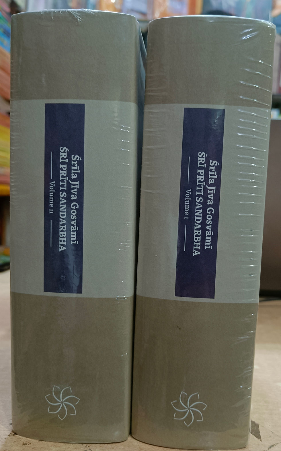 Thumbnail: Priti Sandarbha - 2 Volume Set By Srila Jiva Gosvami | Satyanarayana Dasa Babaji | Jiva Institute
