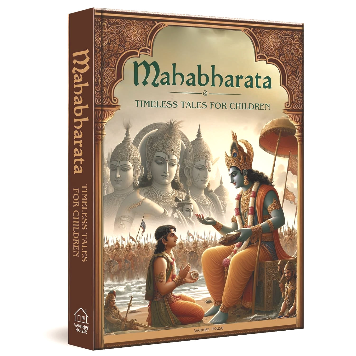 Illustrated Mahabharata - Timeless Tales for Children (Deluxe Edition) Hardcover