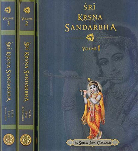 Sri Krsna Sandarbha (Set of 3 volumes) Hardcover – 1 January 2006 by Srila Jiva Gosvami (Author), PURNAPRAJNA DASA (Editor)