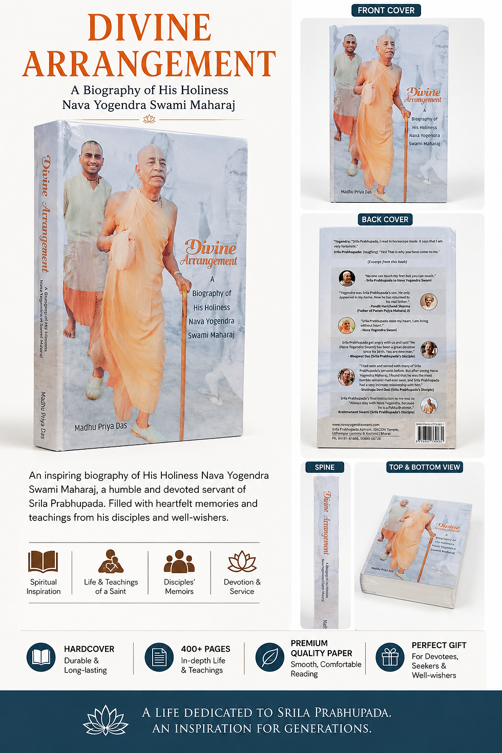 Divine Arrangement: A Biography of His Holiness Nava Yogendra Swami Maharaja