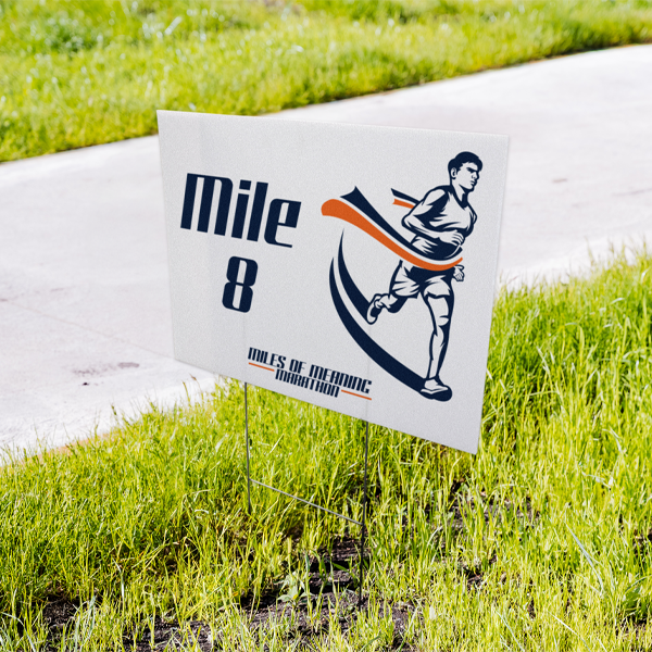 Yard Sign in Grass