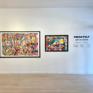 Installation shot of Fresh Pulp exhibition