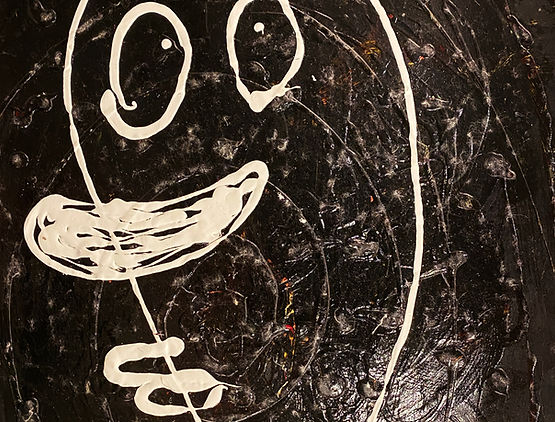 _Balloon (Meak)_; Kevin Wendall (FA-Q); Acrylic and Glue on Paper; 26 x 19 in; $3,500; 199