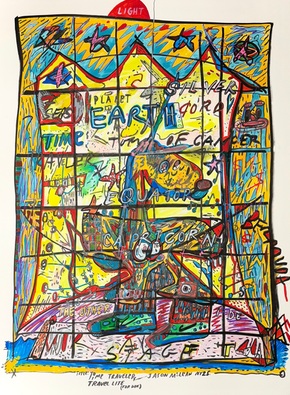 Jason McLean modern contemporary Drawing mind map 