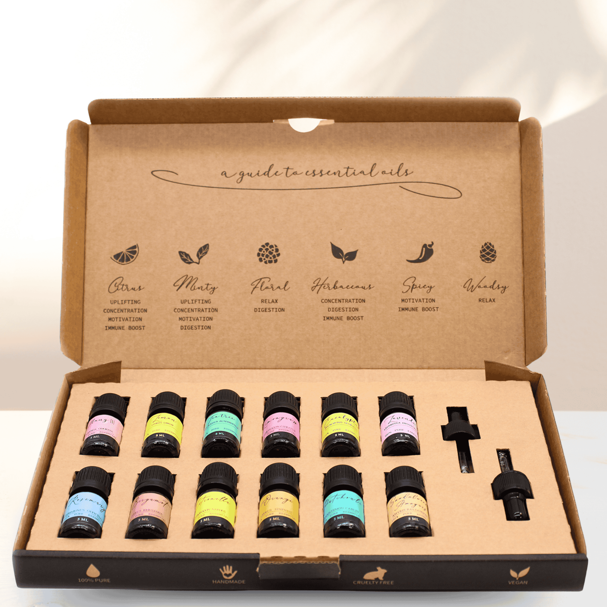 Top 12 Premium Aromatherapy Essential Oil Gift Set, 5ml