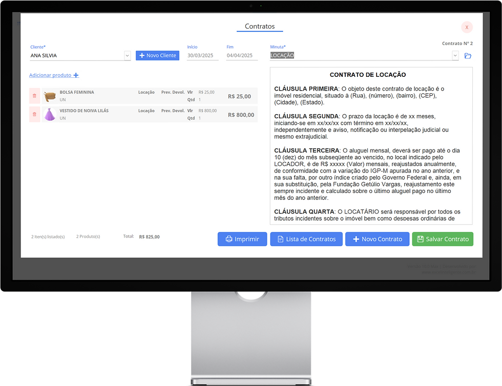 Miniatura: Estoque e Vendas 10.0 Max Multi-user