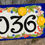 Thumbnail: Positano Lemon decor number sign