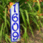 Thumbnail: Custom house number ceramic