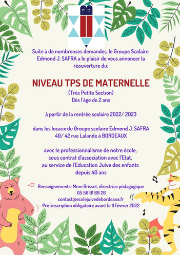 Groupe Scolaire Edmond J Safra  | Bordeaux (33)