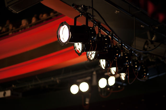 Theater Spotlight Setup