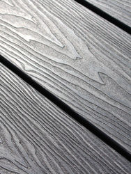 Anthracite composite decking