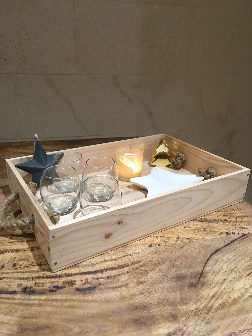 Miniature : Plateau en bois
