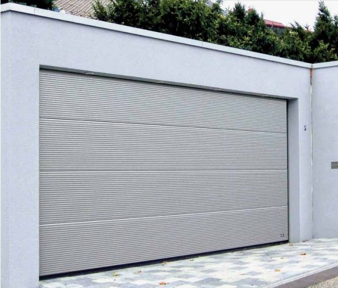 Секционные ворота Алютех 2750х2125 мм