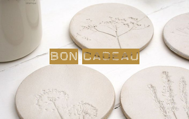Carte Cadeau initiation poterie