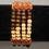 Thumbnail: 4-strand Two Tone Wooden Beaded Bracelet